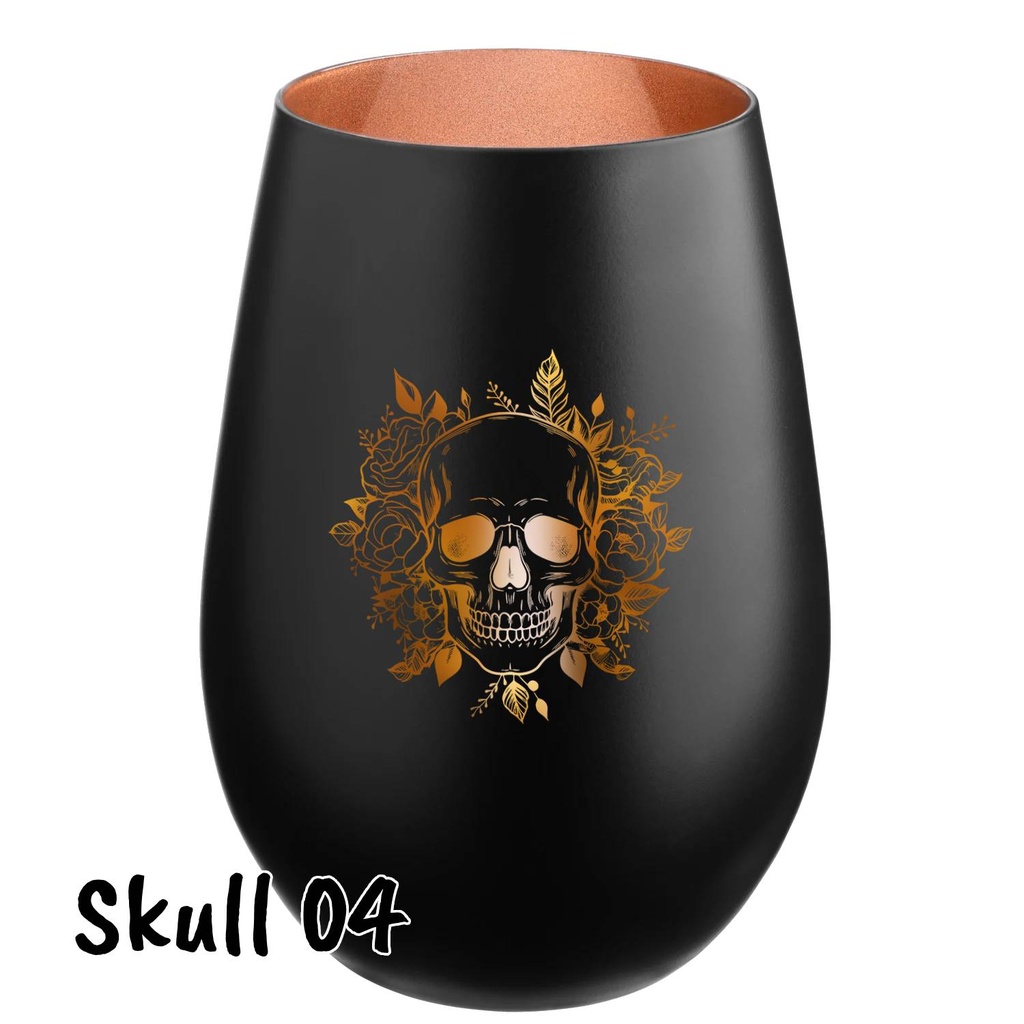 Erleuchte deine Nacht mit Style: Stölzle Lausitz Gläser mit Totenkopf-Motiv
