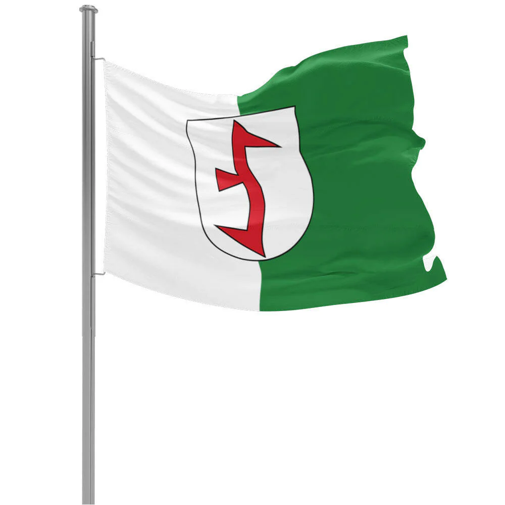 Hissfahne quer „Brochthausen“ (150 × 88 cm) – für Masten ohne Ausleger | #HansArbeit