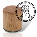 Hölzli Motivstempel von #HansArbeit