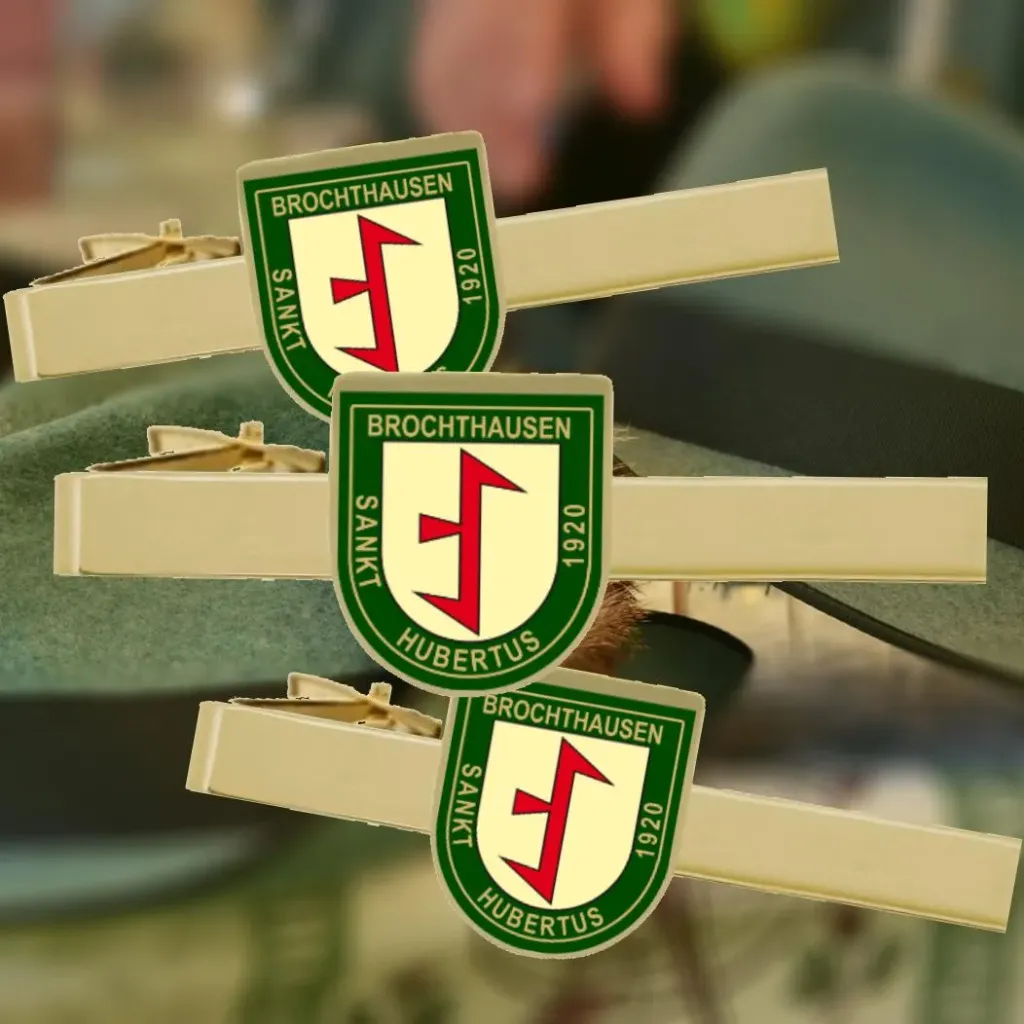 Krawattenklammer Schützenverein St. Hubertus Brochthausen